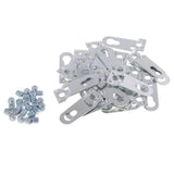 Maxbell 25pcs Alloy Heavy Duty Key hole Hangers Hanging Plate With Screw For Frames - Aladdin Shoppers