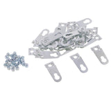 Maxbell 25pcs Alloy Heavy Duty Key hole Hangers Hanging Plate With Screw For Frames - Aladdin Shoppers