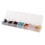 Maxbell 1 Box Topaz, Rose Quartz,Turquoise,Agate For Nail Art Embellishments Phone Case Decors Earrings Ornaments Crafts Stones Decorative Gemstones - Aladdin Shoppers