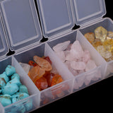 Maxbell 1 Box Topaz, Rose Quartz,Turquoise,Agate For Nail Art Embellishments Phone Case Decors Earrings Ornaments Crafts Stones Decorative Gemstones - Aladdin Shoppers