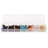 Maxbell 1 Box Topaz, Rose Quartz,Turquoise,Agate For Nail Art Embellishments Phone Case Decors Earrings Ornaments Crafts Stones Decorative Gemstones - Aladdin Shoppers