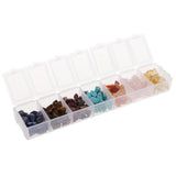 Maxbell 1 Box Topaz, Rose Quartz,Turquoise,Agate For Nail Art Embellishments Phone Case Decors Earrings Ornaments Crafts Stones Decorative Gemstones - Aladdin Shoppers