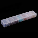 Maxbell 1 Box Topaz, Rose Quartz,Turquoise,Agate For Nail Art Embellishments Phone Case Decors Earrings Ornaments Crafts Stones Decorative Gemstones - Aladdin Shoppers