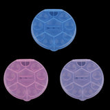 Maxbell Folding Style Artists Watercolor Palette Box 10Wells Paint Palette Box Thumb Holding Design Function For Storage Blue - Aladdin Shoppers