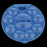 Maxbell Folding Style Artists Watercolor Palette Box 10Wells Paint Palette Box Thumb Holding Design Function For Storage Blue - Aladdin Shoppers