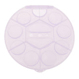 Maxbell Folding Style Artists Watercolor Palette Box 10Wells Paint Palette Box Thumb Holding Design Function for Storage Purple - Aladdin Shoppers