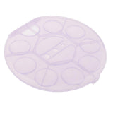 Maxbell Folding Style Artists Watercolor Palette Box 10Wells Paint Palette Box Thumb Holding Design Function for Storage Purple - Aladdin Shoppers