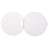 Maxbell Folding Style Artists Watercolor Palette Box 10Wells Paint Palette Box Thumb Holding Design Function for Storage Purple - Aladdin Shoppers