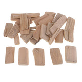 500g Driftwood Craft Pieces Wooden Slice Frames DIY Crafts Vase Filler Decor