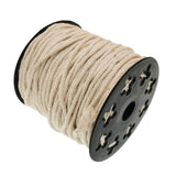 2set Natural Cotton Rope Braided Twisted Cords Twine Crafts Raw White 60/50m