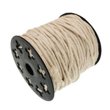2set Natural Cotton Rope Braided Twisted Cords Twine Crafts Raw White 60/50m