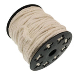 2set Natural Cotton Rope Braided Twisted Cords Twine Crafts Raw White 60/50m