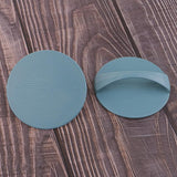 Maxbell Maxbell Plastic Green Solid Concave Convex Surface Round Plate With Handle For Wood Printing Art