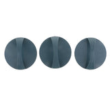 Maxbell Maxbell Plastic Green Solid Concave Convex Surface Round Plate With Handle For Wood Printing Art