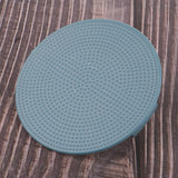 Maxbell Maxbell Plastic Green Solid Concave Convex Surface Round Plate With Handle For Wood Printing Art