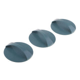 Maxbell Maxbell Plastic Green Solid Concave Convex Surface Round Plate With Handle For Wood Printing Art