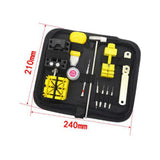 Maxbell 19 Pcs Watch Repair Kit Pro Watch Battery Replacement Tool With Carrying Bag - Aladdin Shoppers