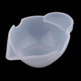 Maxbell 4 pieces transparent silicone reusable mixing measuring cups & stirrers liquid epoxy resin hobby craft casting jewelry making diy decoration tools set - Aladdin Shoppers