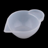 Maxbell 9 Pieces Silicone Resin Measuring Mixing Cup DIY Jewelry Resin Glue Tool Set