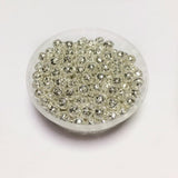 280pcs Silver Metal Decorative Round Filigree Hollow Spacer Beads Loose Beads Jewelry Making Charms for Beading 6mm - Aladdin Shoppers