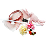 Handmade ballpoint pen ribbon bow bag ribbon flower pens pole sign pen for wedding advertising pens diy materials kit - Aladdin Shoppers