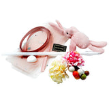 Handmade ballpoint pen ribbon bow bag ribbon flower pens pole sign pen for wedding advertising pens diy materials kit - Aladdin Shoppers
