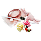 Handmade ballpoint pen ribbon bow bag ribbon flower pens pole sign pen for wedding advertising pens diy materials kit - Aladdin Shoppers