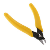 Maxbell 12.5cm Carbon Steel Mini Wire Cutter Flush Cut Pliers Micro Shear Flush Cutter Tool for Cutting Soft Wire - Aladdin Shoppers