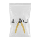 Maxbell 12.5cm Carbon Steel Mini Wire Cutter Flush Cut Pliers Micro Shear Flush Cutter Tool for Cutting Soft Wire - Aladdin Shoppers
