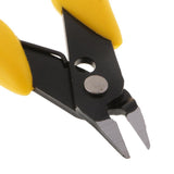 Maxbell 12.5cm Carbon Steel Mini Wire Cutter Flush Cut Pliers Micro Shear Flush Cutter Tool for Cutting Soft Wire - Aladdin Shoppers