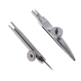 2 Metal Compass for Geometry Math Drawing Drafting Schools Office Stationery
