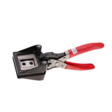 Maxbell Steel Handheld Passport ID License Photo Picture Punch Cutter 22x32mm/0.87x1.26inch Right Corner Photo Punch Cutter Cutting Tools - Aladdin Shoppers