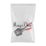 Maxbell Steel Handheld Passport ID License Photo Picture Punch Cutter 22x32mm/0.87x1.26inch Right Corner Photo Punch Cutter Cutting Tools - Aladdin Shoppers