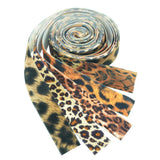 Maxbell 25mm 5 Yards Wild Style Leopard Ribbon Velvet Ribbon For Flower Arrangements Gift Packing Hair Accessory Design - Aladdin Shoppers