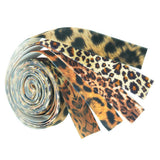 Maxbell 25mm 5 Yards Wild Style Leopard Ribbon Velvet Ribbon For Flower Arrangements Gift Packing Hair Accessory Design - Aladdin Shoppers