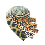 Maxbell 25mm 5 Yards Wild Style Leopard Ribbon Velvet Ribbon For Flower Arrangements Gift Packing Hair Accessory Design - Aladdin Shoppers