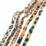 Maxbell 1cm 5 Yards Wild Style Leopard Ribbon Velvet Ribbon For Flower Arrangements Gift Packing Hair Accessory Design - Aladdin Shoppers