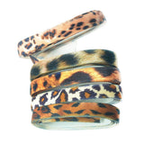 Maxbell 1cm 5 Yards Wild Style Leopard Ribbon Velvet Ribbon For Flower Arrangements Gift Packing Hair Accessory Design - Aladdin Shoppers