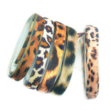 Maxbell 1cm 5 Yards Wild Style Leopard Ribbon Velvet Ribbon For Flower Arrangements Gift Packing Hair Accessory Design - Aladdin Shoppers
