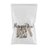 Maxbell 1cm 5 Yards Wild Style Leopard Ribbon Velvet Ribbon For Flower Arrangements Gift Packing Hair Accessory Design - Aladdin Shoppers