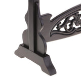 Maxbell Traditional Ebony Wood Chinese Calligraphy Writing Brush Pen Japanese Sumi Painting Drawing Brushes Pen Holder Stand Rack with 14 Hooks - Aladdin Shoppers