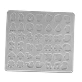 Maxbell Clear Assorted Shapes Women Earring Silicone Mold for Cake Decorating, Crafting, Polymer Clay, Resin Casting,Jewelry Making Tool Moulds - Aladdin Shoppers