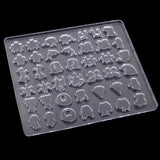 Maxbell Clear Assorted Shapes Women Earring Silicone Mold for Cake Decorating, Crafting, Polymer Clay, Resin Casting,Jewelry Making Tool Moulds - Aladdin Shoppers
