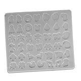 Maxbell Clear Assorted Shapes Women Earring Silicone Mold for Cake Decorating, Crafting, Polymer Clay, Resin Casting,Jewelry Making Tool Moulds - Aladdin Shoppers