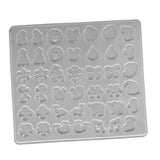 Maxbell Maxbell Clear Assorted Shapes Women Earring Silicone Mold for Cake Decorating, Crafting, Polymer Clay, Resin Casting,Jewelry Making Tool Moulds