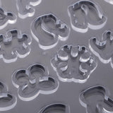Maxbell Clear Assorted Shapes Women Earring Silicone Mold for Cake Decorating, Crafting, Polymer Clay, Resin Casting,Jewelry Making Tool Moulds - Aladdin Shoppers