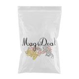 Maxbell 18Pcs, 3 Mixed Color Pinch Bails Clasp Connectors for Pendant Making, Exquisite Jewelry Findings - Gold, Rose Gold & Platinum (1.02 x 0.35 x 0.28") - Aladdin Shoppers