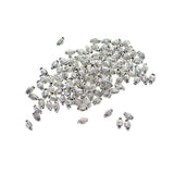 Maxbell Maxbell 100Pc Rugby Antique Silver  Loose Spacer Beads For Necklace Bracelet Jewelry