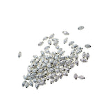 Maxbell Maxbell 100Pc Rugby Antique Silver  Loose Spacer Beads For Necklace Bracelet Jewelry