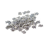 Maxbell 50 Pieces/Pack Silver Charms Pendant Stainless Steel Jewelry Findings for DIY Necklace/Bracelet/Earrings, DIY Crafts - LUCKY Elephant Design - Aladdin Shoppers